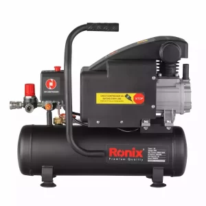 نمای چپ کمپرسور باد 10 لیتری رونیکس مدل RC-1010