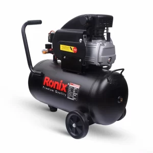 نمای چپ کمپرسور باد 50 لیتری رونیکس مدل RC-5010