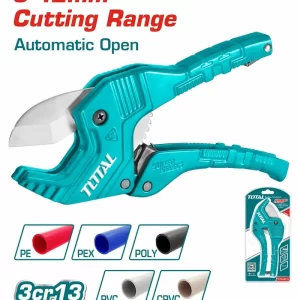 قیچی لوله سبز PVC توتال مدل THT534216