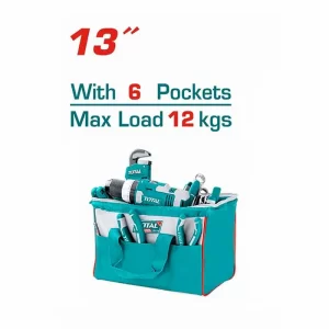 کیف ابزار 13 اینچ برزنتی توتال THT261325