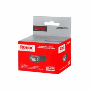 بسته بندی چراغ پیشانی 280 لومن رونیکس RH-4287