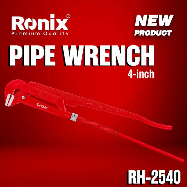 عکس آچار لوله گیر 4 اینچ رونیکس مدل RH-2540