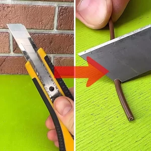 آموزش لخت کردن سیم با کاتر