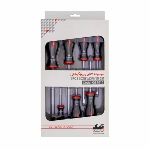 جعبه بسته بندی ست پیچ گوشتی ایران پتک مدل QE 1010