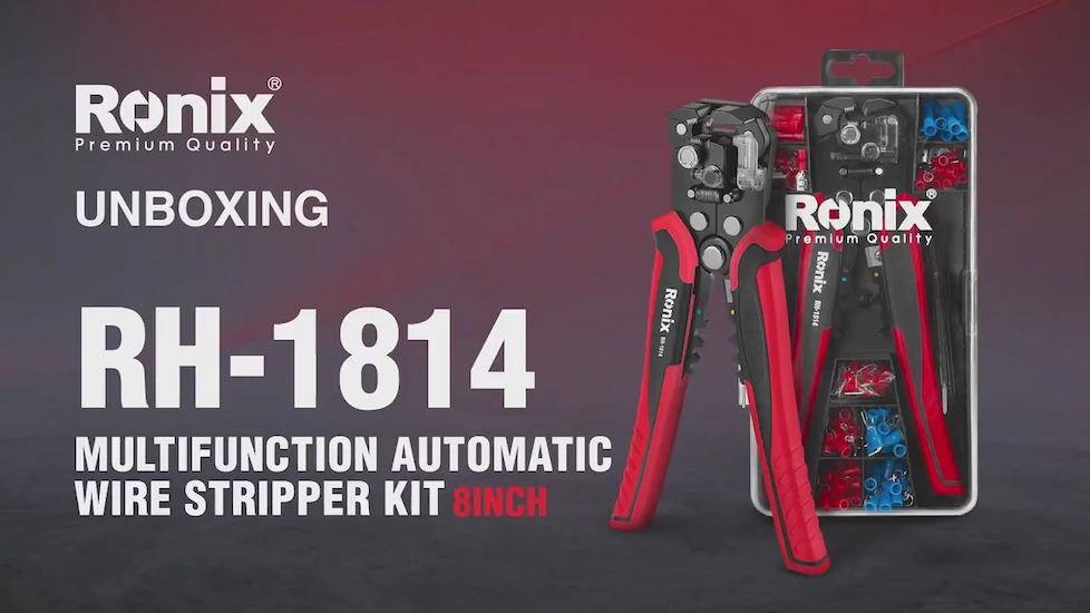 بنر انبر سیم لخت کن 8 اینچ رونیکس مدل RH-1814