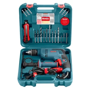 کیت دریل چکشی 750 وات رونیکس مدل RS-0008