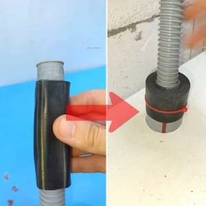 آموزش ساخت درپوش لوله با لاستیک