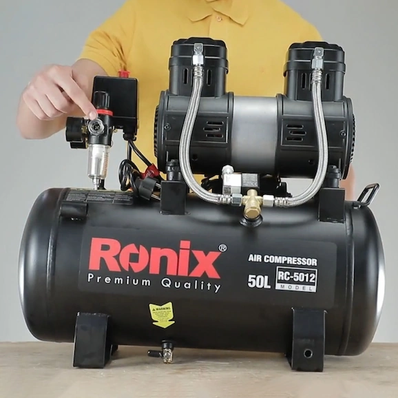 بنر کمپرسور باد 50 لیتری رونیکس مدل Rc-5012
