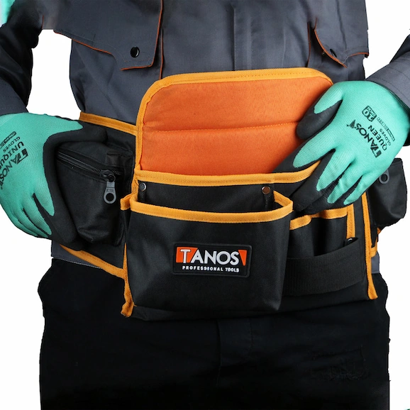 نمای استفاده از کیف ابزار کمری تانوس مدل BAG-11