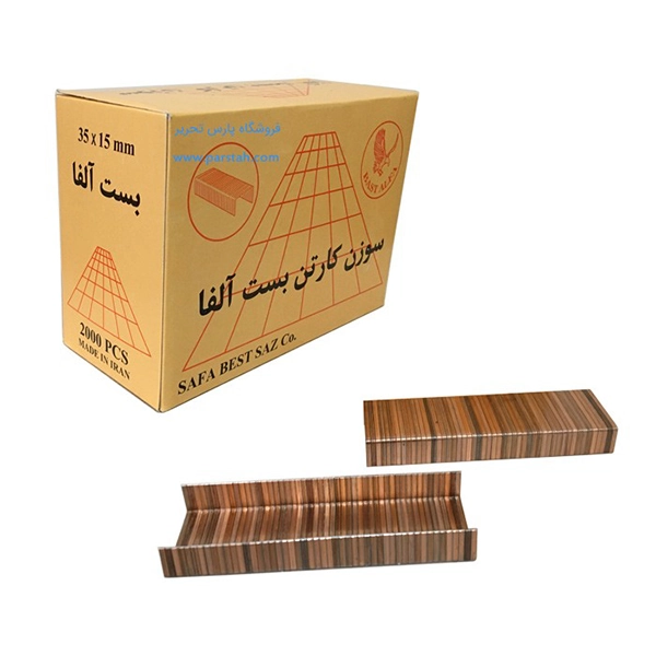 سایز سوزن منگنه کارتن