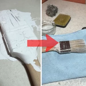 آموزش شستن قلمو نقاشی خشک شده