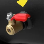 شیر تخلیه آب کمپرسور باد 6 لیتری رونیکس مدل RC-0613