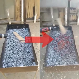 ساخت باد بزن شارژی برای منقل
