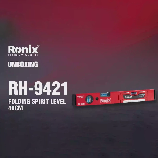 تصویر تراز دستی 40 سانتی متری رونیکس مدل RH-9421