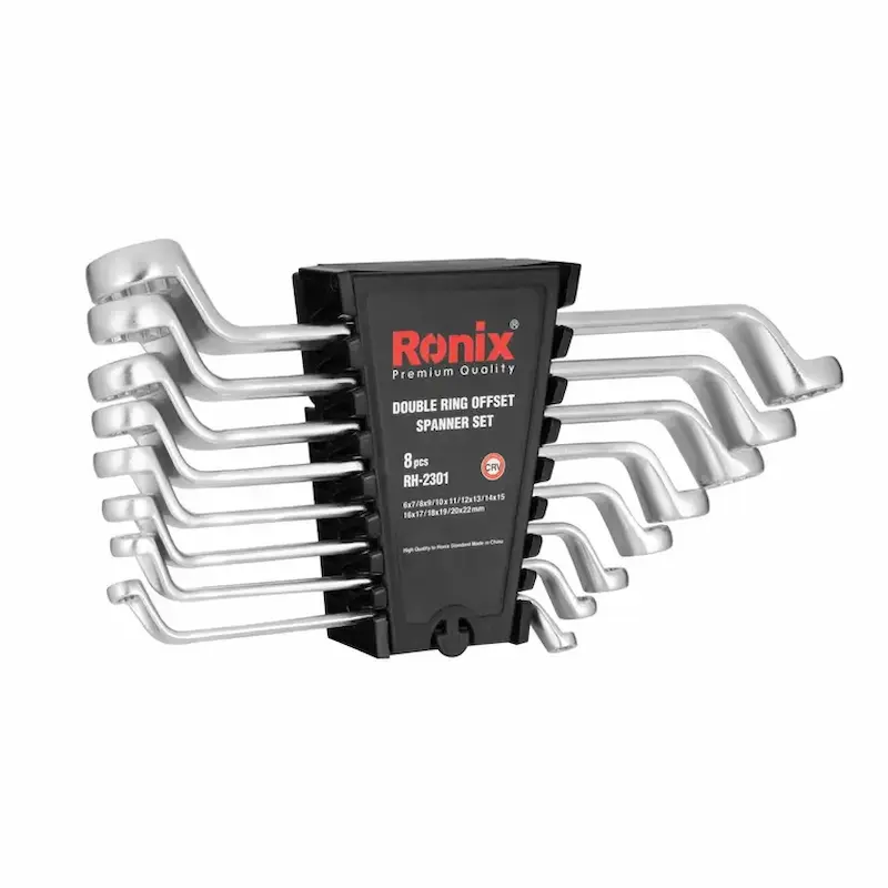 آچار سری ۸ عددی دو سر رینگی رونیکس مدل RH-2301