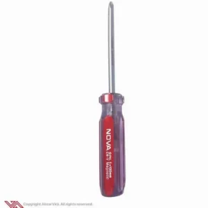 پیچ گوشتی چهارسو دسته کریستالی سایز 1006 نووا مدل NTS-1125